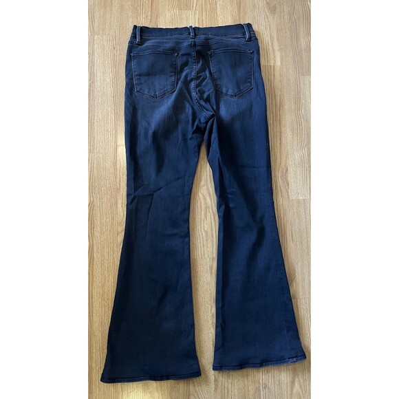 Frame Dark Gray Le High Flare Jean Size 32 - Picture 2 of 9